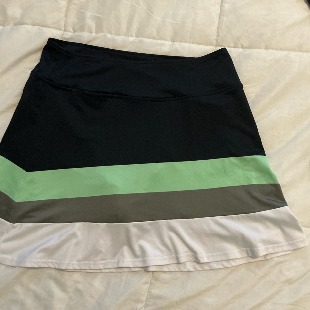 Elegant multi colored Mini Skort